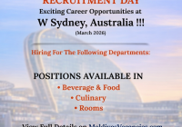 W Sydney Jobs | W Sydney Vacancies | Job Openings at W Sydney | Maldives Vacancies