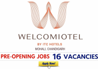 Welcomhotel by ITC Hotels Mohali Chandigarh Jobs | Welcomhotel by ITC Hotels Mohali Chandigarh Vacancies | Job Openings at Welcomhotel by ITC Hotels Mohali Chandigarh | Maldives Vacancies