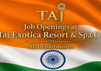 Taj Exotica Resort & Spa Goa Jobs | Taj Exotica Resort & Spa Goa Vacancies | Job Openings at Taj Exotica Resort & Spa Goa | Maldives Vacancies