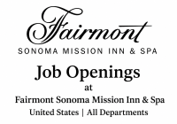 Fairmont Sonoma Mission Inn & Spa United States Jobs | Fairmont Sonoma Mission Inn & Spa United States Vacancies | Job Openings at Fairmont Sonoma Mission Inn & Spa United States | Maldives Vacancies