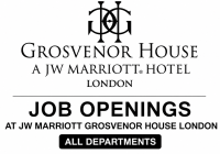 JW Marriott Grosvenor House London Jobs | JW Marriott Grosvenor House London Vacancies | Job Openings at JW Marriott Grosvenor House London | Maldives Vacancies