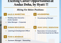 Andaz Doha Jobs | Andaz Doha Vacancies | Job Openings at Andaz Doha | Maldives Vacancies